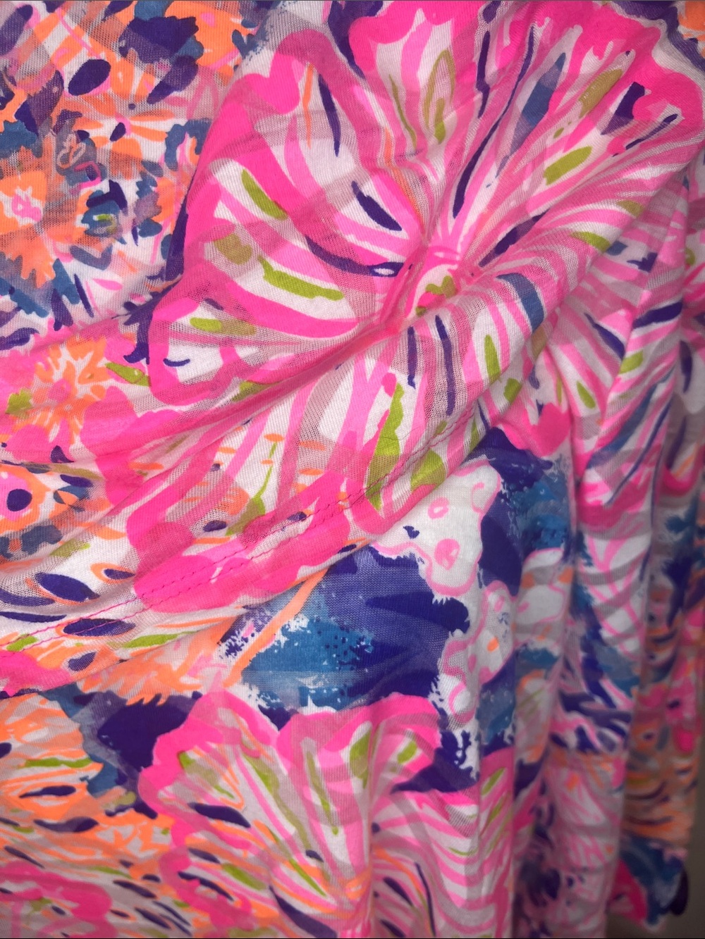 Lulu-B Pink Floral Off-Shoulder Top - Picture 7 of 11